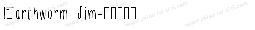 Earthworm Jim字体转换